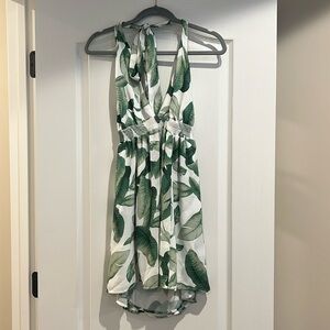 Show Me Your MuMu Palm Dress